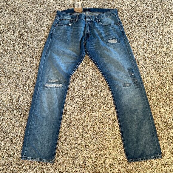 Polo Ralph Lauren - Men’s The Sullivan Slim Straight Jeans - Size 33/32 - Picture 3 of 9